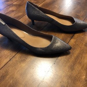 Calvin Klein kitten heel shoe